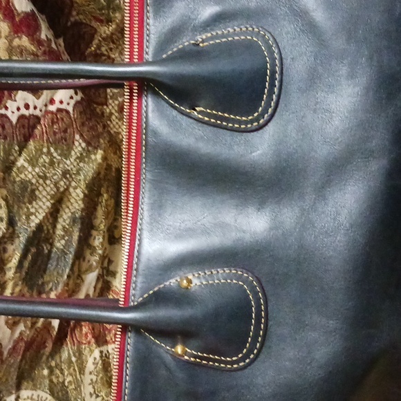 DB Navy Tote - small flaw - Picture 14 of 16